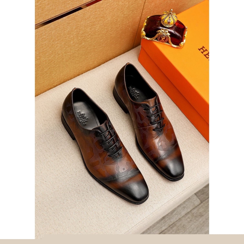 H**mes leather shoes